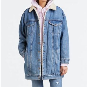 LEVIS LONG SHERPA JACKET